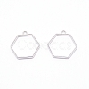 Alloy Open Back Bezel Pendants PALLOY-WH0081-35B-1