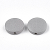 Painted Natural Wood Beads WOOD-S049-02B-07-2