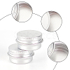 Round Aluminium Tin Cans LS-CON-WH0079-14-4