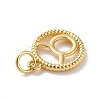 Brass Charms KK-A160-20G-03-3