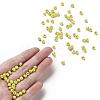 6/0 Opaque Colors Lustered Round Glass Seed Beads X-SEED-A012-4mm-122-4