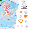 100G Plastic Sequins Beads PVC-TA0001-04D-5