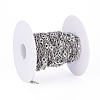 Tarnish Resistant 304 Stainless Steel Link Chains CHS-G014-09P-3