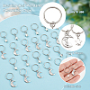 24Pcs 2 Styles Alloy Dreadlocks Beads PALLOY-AB00079-4