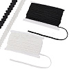 2 Cards 2 Colors Polyester Braided Lace Trim OCOR-PH0002-53-1