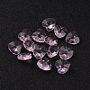 Romantic Valentines Ideas Glass Charms G030V14mm-02-1