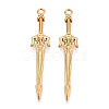304 Stainless Steel Pendants STAS-N114-61G-1
