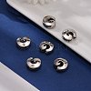 Letter Slider Beads for Watch Band Bracelet Making ALRI-O012-G-NR-4