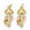 Brass Pendants KK-Z001-01G-1