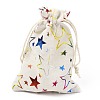 Christmas Theme Cotton Fabric Cloth Bag ABAG-H104-B14-1