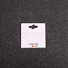 Square Paper Earring Display Cards WG43334-02-1