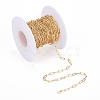 Soldered Brass Paperclip Chains CHC-G005-06G-9