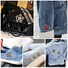 6Pcs 6 Colors Computerized Embroidery Cloth Sew on Patches DIY-FG0002-37-7