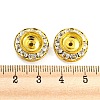 Brass Rhinestone Beads RB-F035-02-4