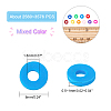 8Strands 4 Colors Handmade Polymer Clay Beads Strands CLAY-PH0001-54-5