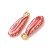 304 Stainless Steel Enamel Pendants STAS-Z193-13G-01A-2