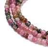 Natural Multicolor Tourmaline Beads Strands G-B088-B02-01-4