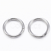 Tarnish Resistant 304 Stainless Steel Open Jump Rings STAS-H555-10P-2