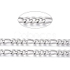Tarnish Resistant 304 Stainless Steel Figaro Chain CHS-M003-12P-A-3