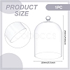 Glass Cloche Dome Covers AJEW-WH0460-033B-3