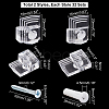 64Sets Plastic Mirror Hanging Kit DIY-CA0003-74-2