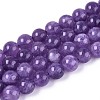 Natural Quartz Beads Strands G-T144-8mm-10D-4