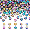 150Pcs 10 Colors Electroplate Glass Beads GLAA-AR0001-79A-1