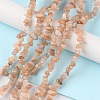 Natural Sunstone Beads Strands G-G0003-B11-2
