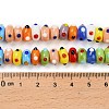 Handmade Lampwork Bumpy Beads X-LAMP-Z015-02-4