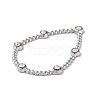 Stainless Steel Color 304 Stainless Steel Rhinestonet Pendants LS-STAS-Q312-02C-P-2
