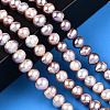 Natural Cultured Freshwater Pearl Beads Strands PEAR-N013-06T-2