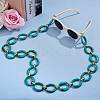 Handmade Imitation Gemstone Style Link Chains AJEW-J034-01B-4