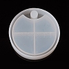 DIY 4 Compartments Round Layered Rotating Storage Box LS-AJEW-WH0022-13-2