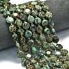 Natural African Turquoise(Jasper) Beads Strands G-C116-A154-01-1