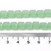 Imitation Jade Glass Bead Strands GLAA-G112-02B-4