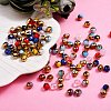 1710~1770Pcs 15 Colors Electroplate Glass Beads EGLA-SZ0001-03-3