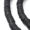 Handmade Polymer Clay Beads Strands CLAY-R089-8mm-Q029-3