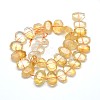 Natural Citrine Beads Strands G-O052-03-3