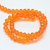 Eco-Friendly Glass Round Bead Strands EGLA-J042-6mm-M03-3