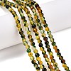 Dyed Natural White Jade Beads Strands G-T140-4mm-A14-2