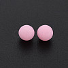 Opaque Acrylic Beads PAB702Y-B01-02-2