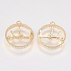 Brass Pendants KK-K215-01H-1