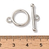 Rack Plating Brass Toggle Clasps KK-A225-06P-3