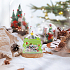 25Pcs Christmas Tree PET with COP Cookies Storage Resealable Bags ABAG-SP0001-52-6
