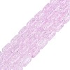 Transparent Crackle Glass Beads Strands GLAA-NH0001-04-A03-1