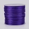 Nylon Satin Rattail Cords NWIR-L006-2mm-08-1