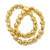 Electroplate Glass Beads Strands EGLA-F166-16G-2