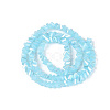 Electroplate Imitation Jade Glass Beads Strands EGLA-Q139-01A-B06-2