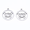 Non-Tarnish 201 Stainless Steel Pendants X-STAS-T044-198P-1