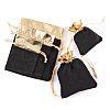 30Pcs 3 Style Rectangle Velvet Jewelry Bag TP-LS0001-03-4